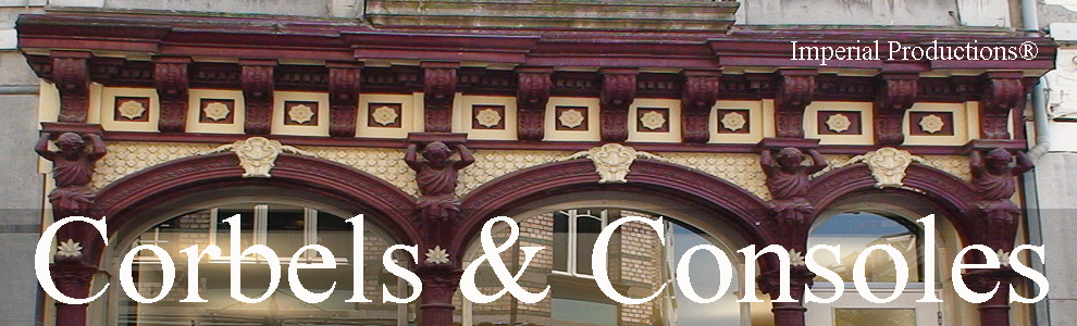 Corbels and Consoles for pilasters